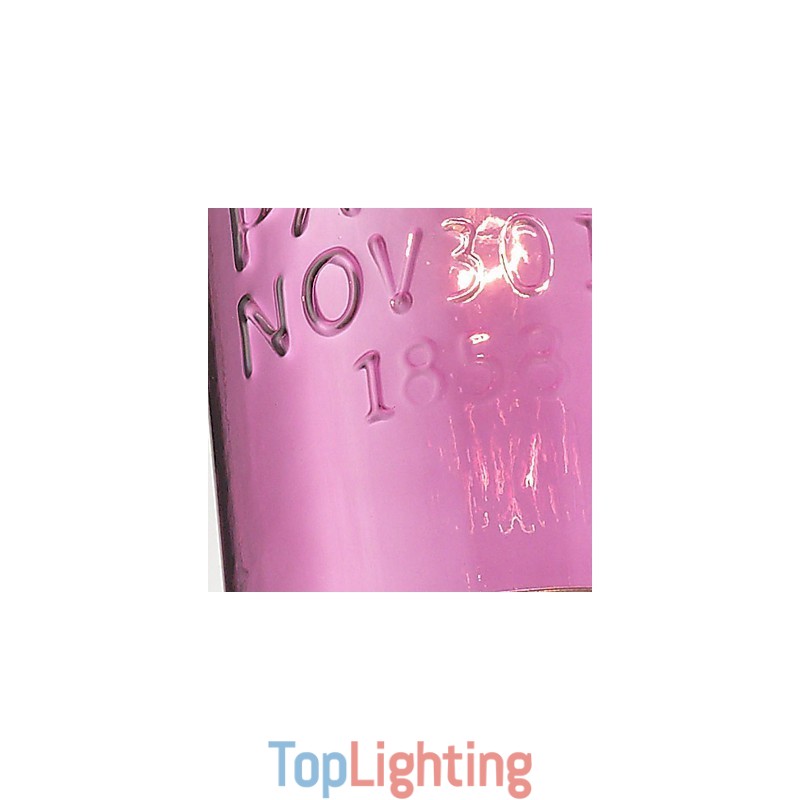1 Light Modern Glass Pendant Light in Transparent Bubble Design
