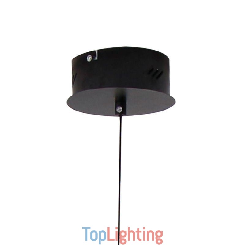 Modern Pendant Light Dimmable Black Strip Lamp