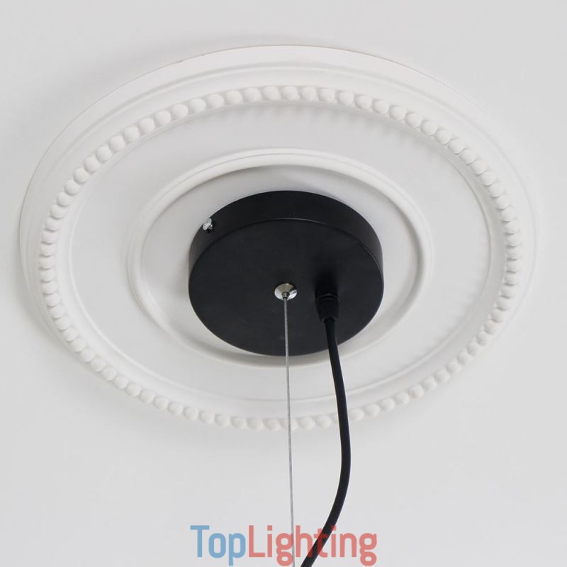 Modern Iron Chandelier Simple Iron Pendant Light