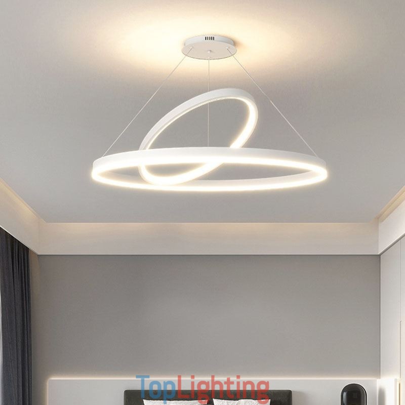 Modern Pendant Light Circle Rings Acrylic Pendant Lamp