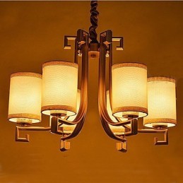 The Chinese Style Chandelier Iron Copper Imitation Air Lamps