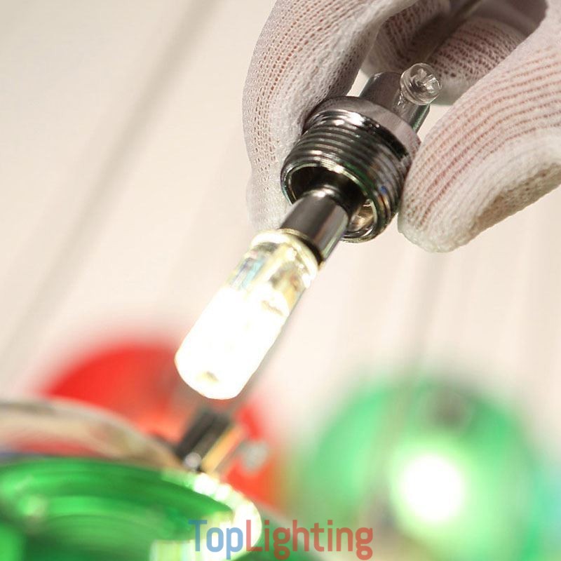 Modern Crystal Ball Pendant Light Colorful Crystal Chandelier (Colorful Style Pls Contact Us)