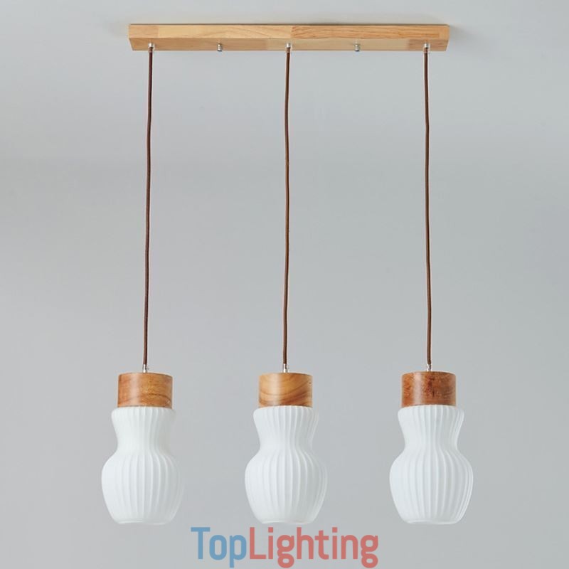 Japanese Glass Pendant Light Creative Decoration Hanging Light