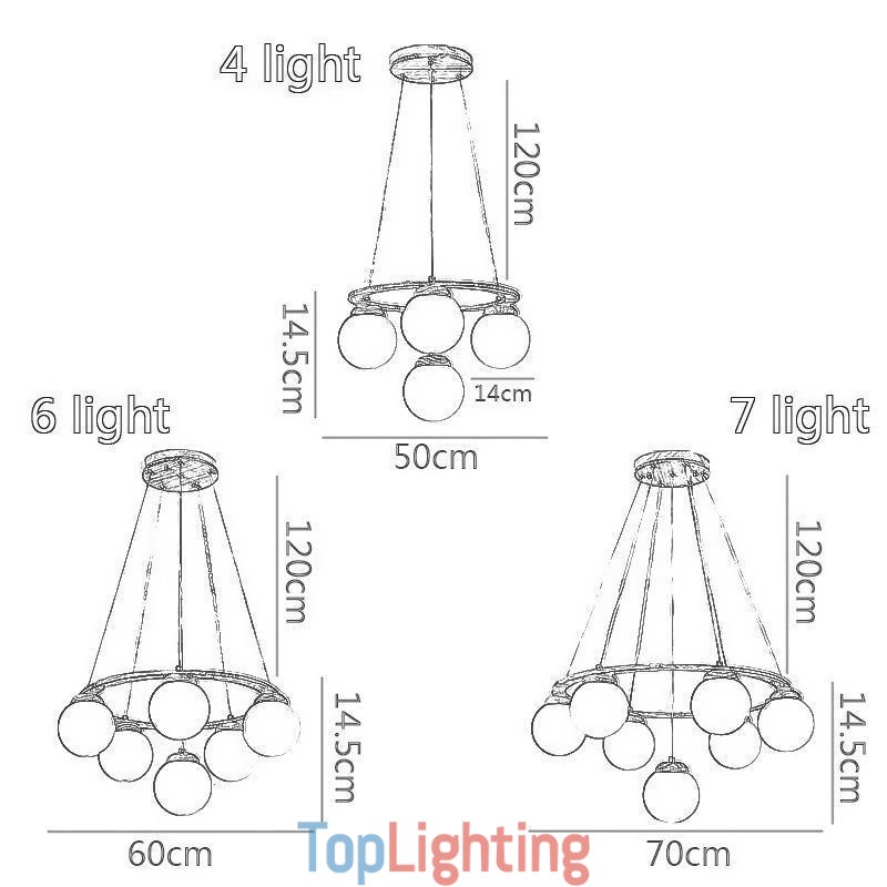Japanese Wood Chandelier Molecule Pendant Light