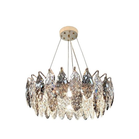 European Iron Pendant Light Creative Glass Leaf Chandelier European Iron Pendant Light Creative Glass Leaf Chandelier