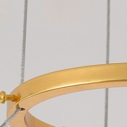 European Glass Hanging Light Fan Shaped Art Chandelier
