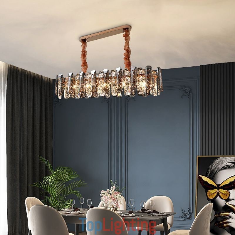Modern Glass Pendant Lighting Luxury Hanging Lighting Fixture Dining