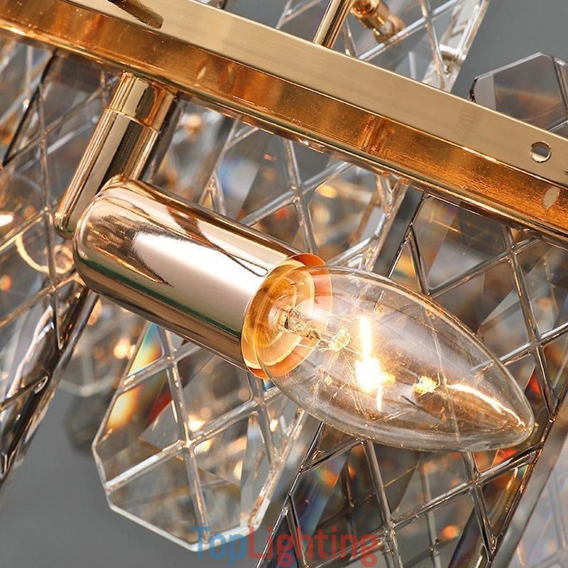 Modern Glass Pendant Lighting Luxury Hanging Lighting Fixture Dining