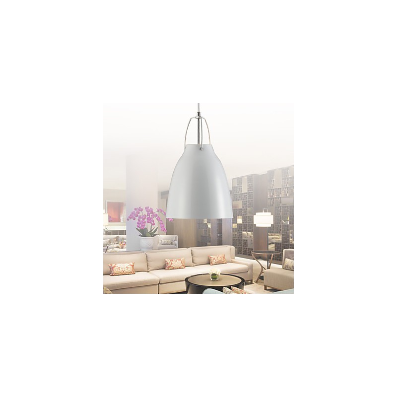 Contemporary and contracted droplight 1 light Metal Pendant Light