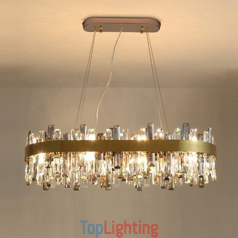 Light Luxury Chandelier Post Modern Glass Pendant Light