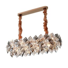 European Glass Chandelier Creative Light Luxury Pendant Lighting