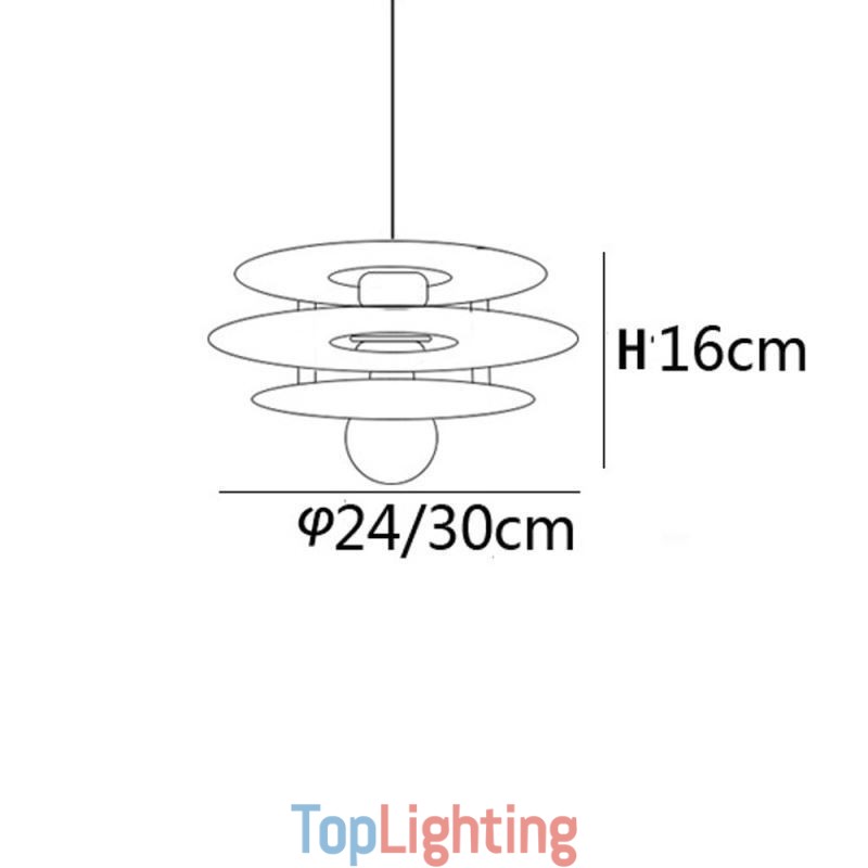 Nordic Pendant Light Post Modern Decoration Acrylic Hanging Light
