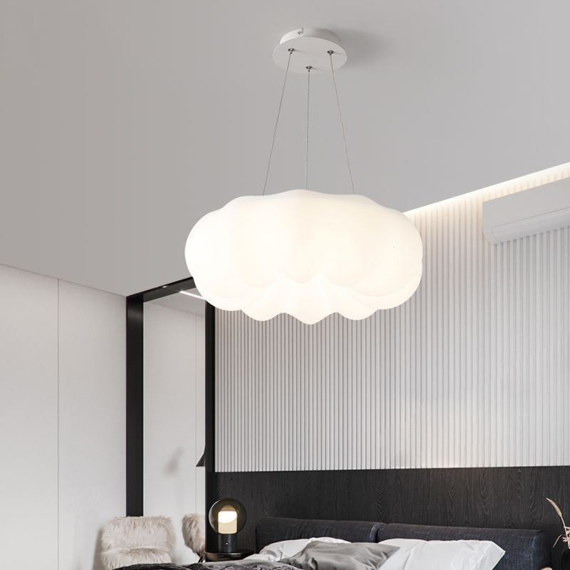 Nordic Pendant Lamp Creativity Pumpkin Shape Hanging Lights
