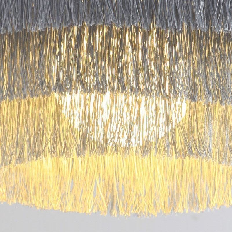 Nordic Decorative Pendant Light Warm Romantic Tassel Chandelier Creative Hanging Lamp
