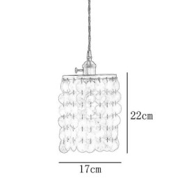 Modern Classic Chandelier White Shell Shade Pendant Ligthing Lamp Ceiling