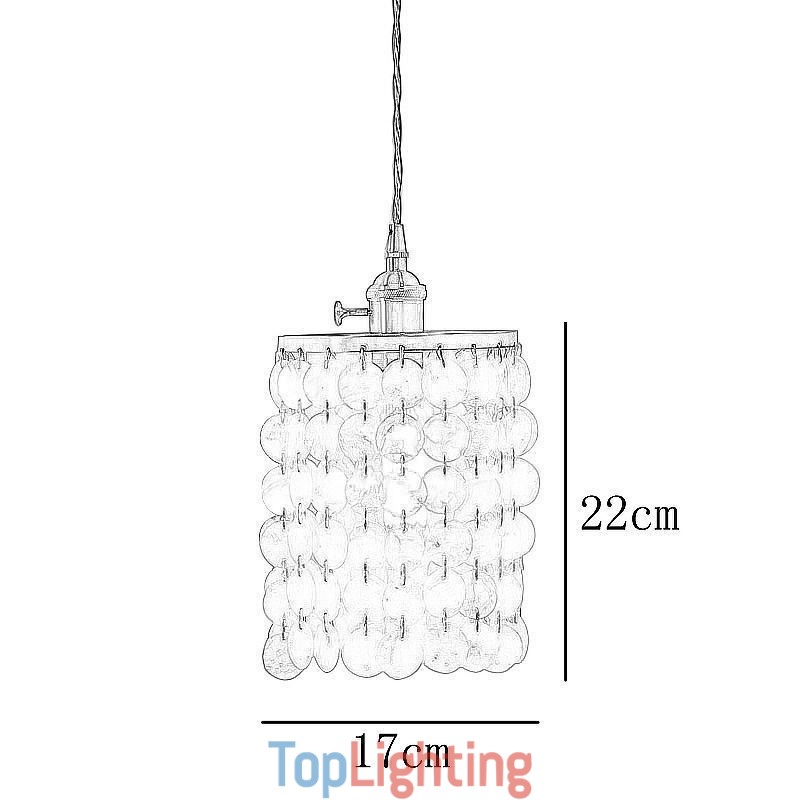 Modern Classic Chandelier White Shell Shade Pendant Ligthing Lamp Ceiling