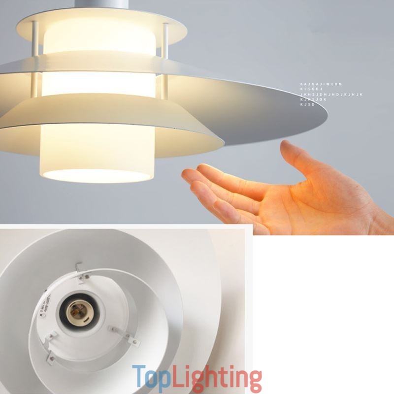 Nordic Aluminum Pendant Light Modern Minimalist Ceiling Lighting