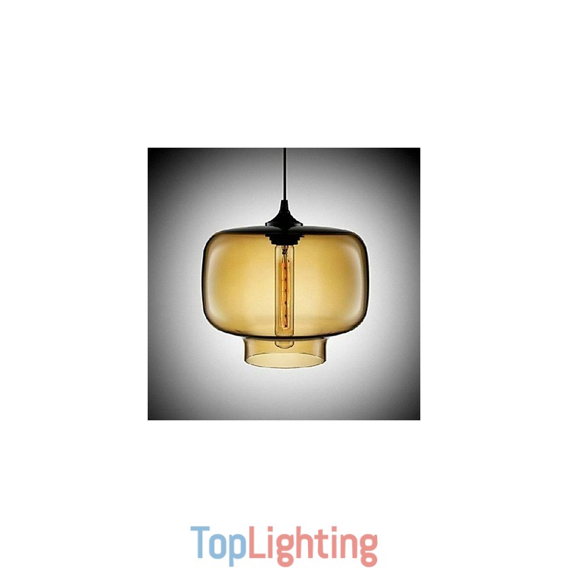 Bottle Design Pendant 1 Light Concise Iron Painting