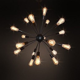 Country Designers Antique Brass Metal Chandelier