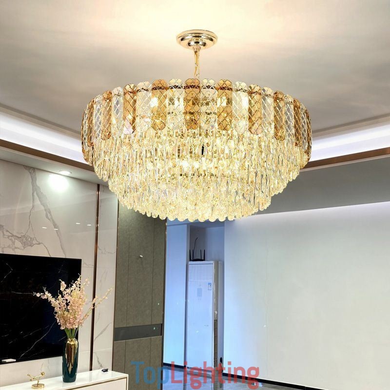 Luxury European Pendant Light Crystal Ceiling Light