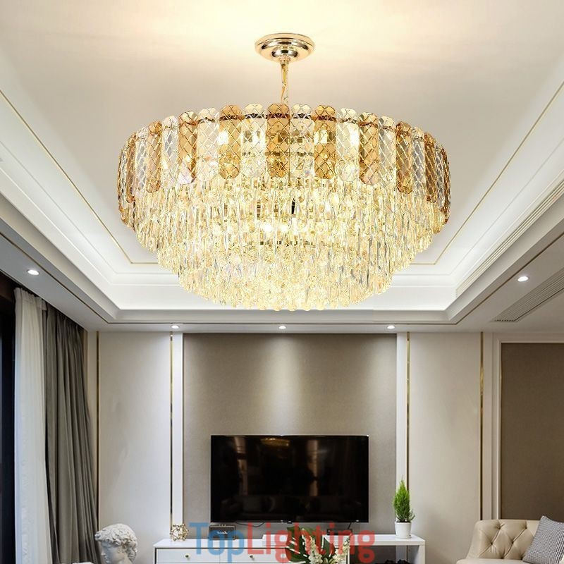 Luxury European Pendant Light Crystal Ceiling Light