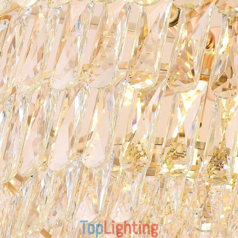 Luxury European Pendant Light Crystal Ceiling Light