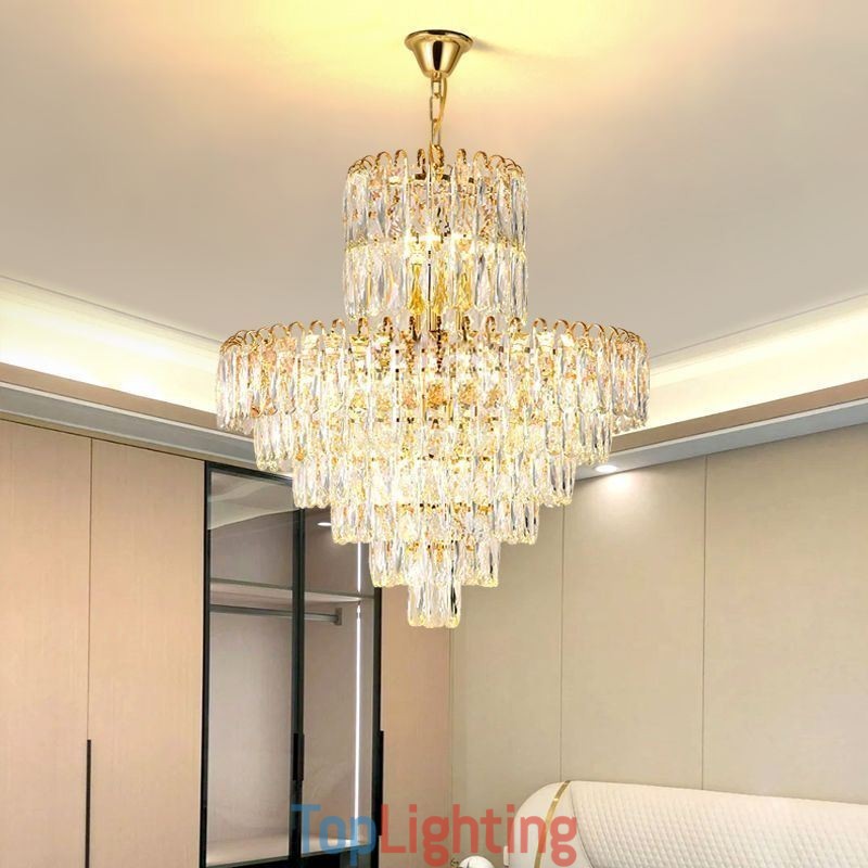Modern Crystal Pendant Light Contemporary Ceiling Lights Fixtures