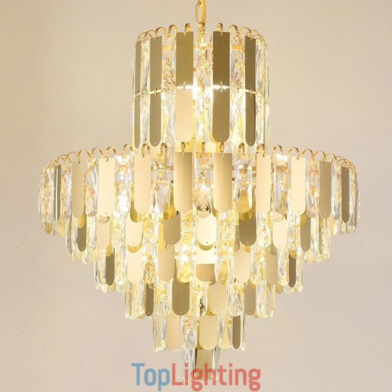 Modern Crystal Pendant Light Contemporary Ceiling Lights Fixtures