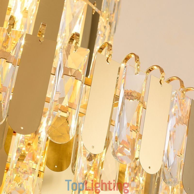 Modern Crystal Pendant Light Contemporary Ceiling Lights Fixtures
