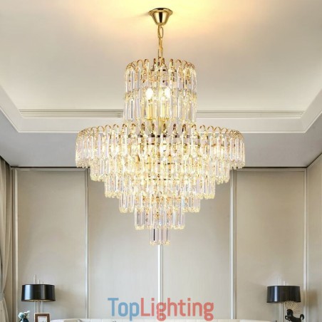 Elegant Pendant Light Crystal Round Ceiling Lighting Fixture Elegant Pendant Light Crystal Round Ceiling Lighting Fixture