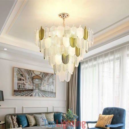 Crystal Elegant Leaf Pendant Light Ceiling Pendant Light Crystal Elegant Leaf Pendant Light Ceiling Pendant Light