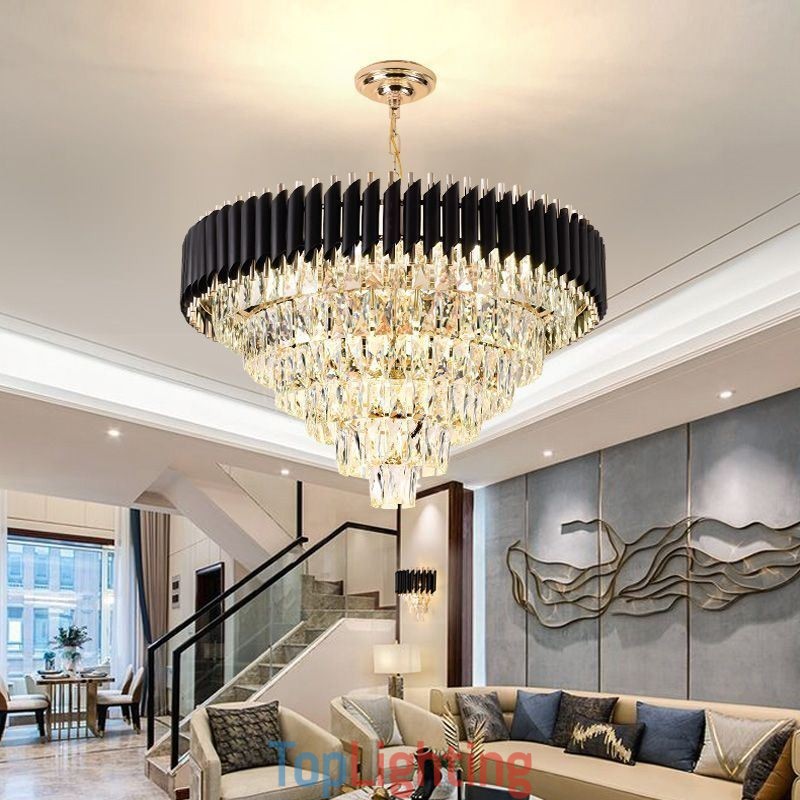 Luxury Crystal Pendant Light Ceiling Light 6 9 12 Lights