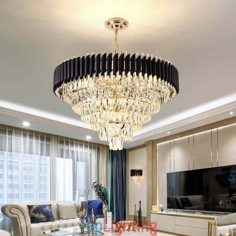 Luxury Crystal Pendant Light Ceiling Light 6 9 12 Lights