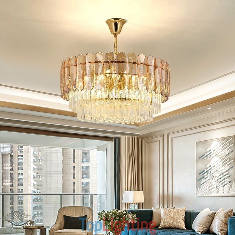 Modern K9 Crystal Pendant Light Ceiling Light