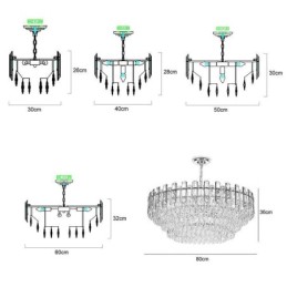 European Pendant Light Modern K9 Crystal Lighting