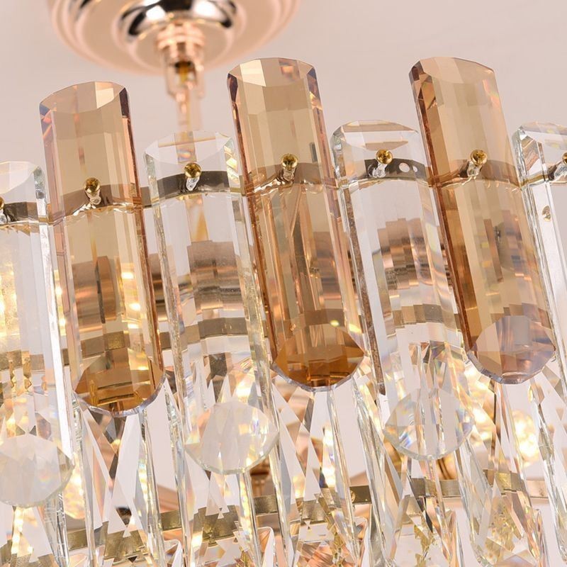 European Pendant Light Modern K9 Crystal Lighting