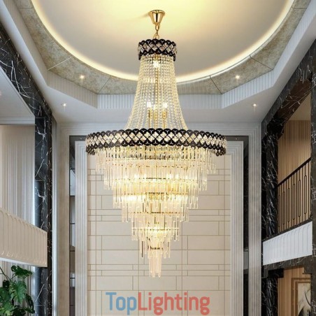 Luxurious Pendant Light Crystal Ceiling Light Fixture Luxurious Pendant Light Crystal Ceiling Light Fixture