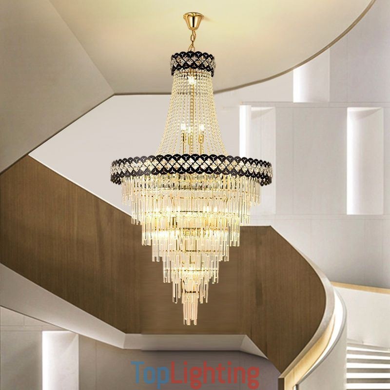 Luxurious Pendant Light Crystal Ceiling Light Fixture