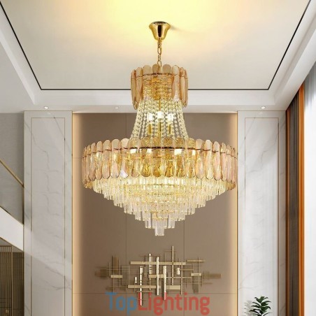 European Crystal Pendant Light Contemporary Ceiling Lamp European Crystal Pendant Light Contemporary Ceiling Lamp