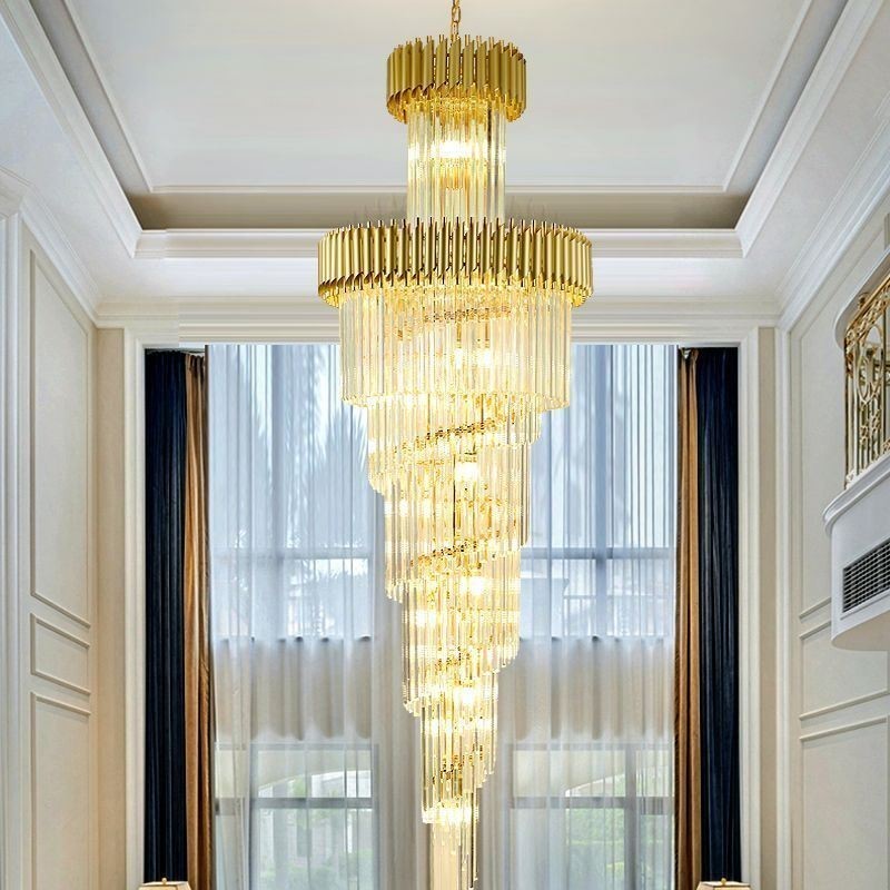 Modern K9 Crystal Pendant Lamp Ceiling Light Fixture