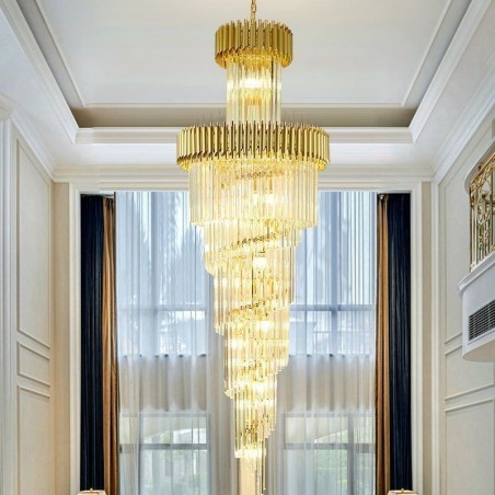 Modern K9 Crystal Pendant Lamp Ceiling Light Fixture Modern K9 Crystal Pendant Lamp Ceiling Light Fixture