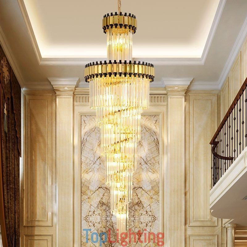 Crystal Pendant Light Modern Spectacular K9 Ceiling Light