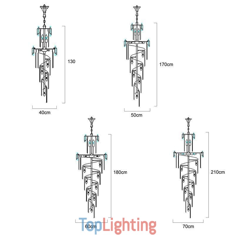 Crystal Pendant Light Modern Spectacular K9 Ceiling Light