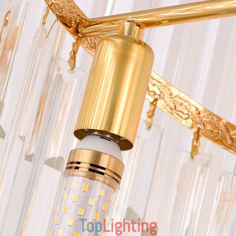 Crystal Pendant Light Modern Spectacular K9 Ceiling Light