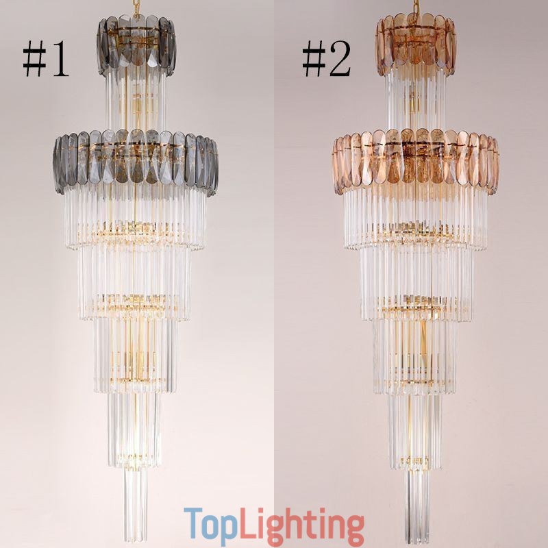 European Pendant Light Modern Spectacular K9 Ceiling Light