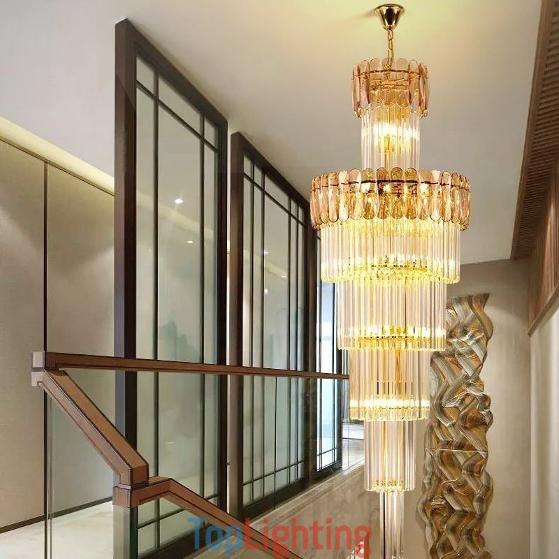 European Pendant Light Modern Spectacular K9 Ceiling Light