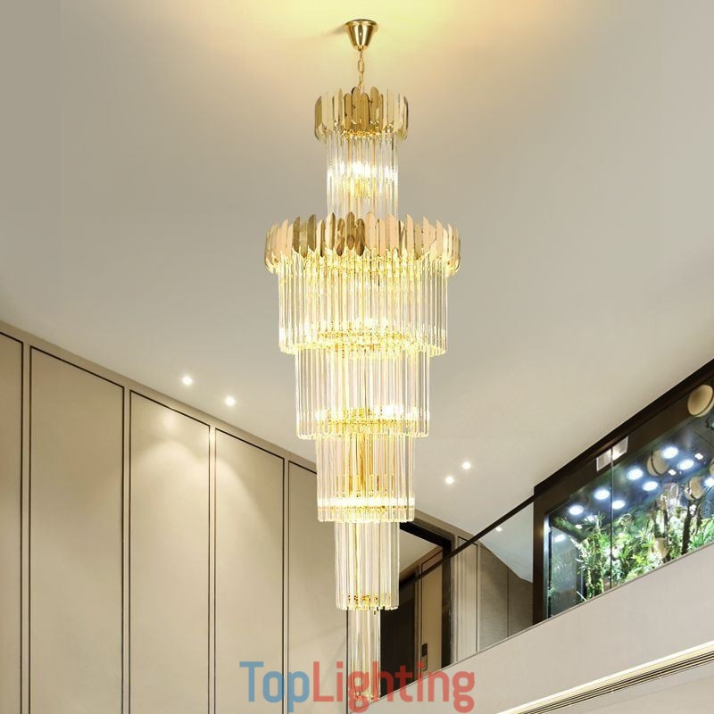 Modern Crystal Ceiling Light Fixture Pendant Lamp Dining Foyer