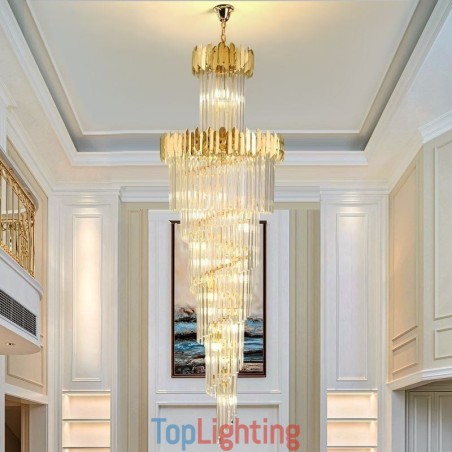 European Pendant Light Crystal Hanging Light Stairs Foyerway European Pendant Light Crystal Hanging Light Stairs Foyerway