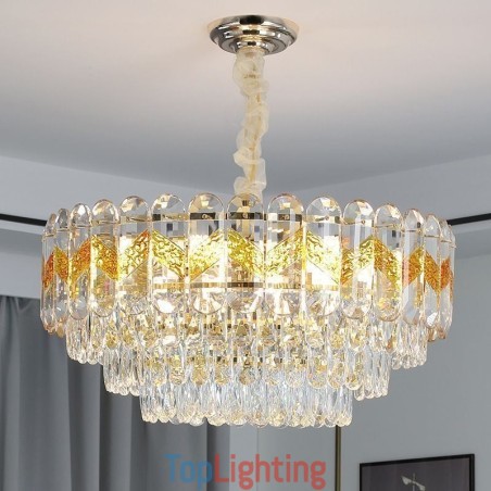 Luxury Pendant Light Crystal Ceiling Lighting Fixture 9 12 16 Lights Luxury Pendant Light Crystal Ceiling Lighting Fixture 9 12 16 Lights
