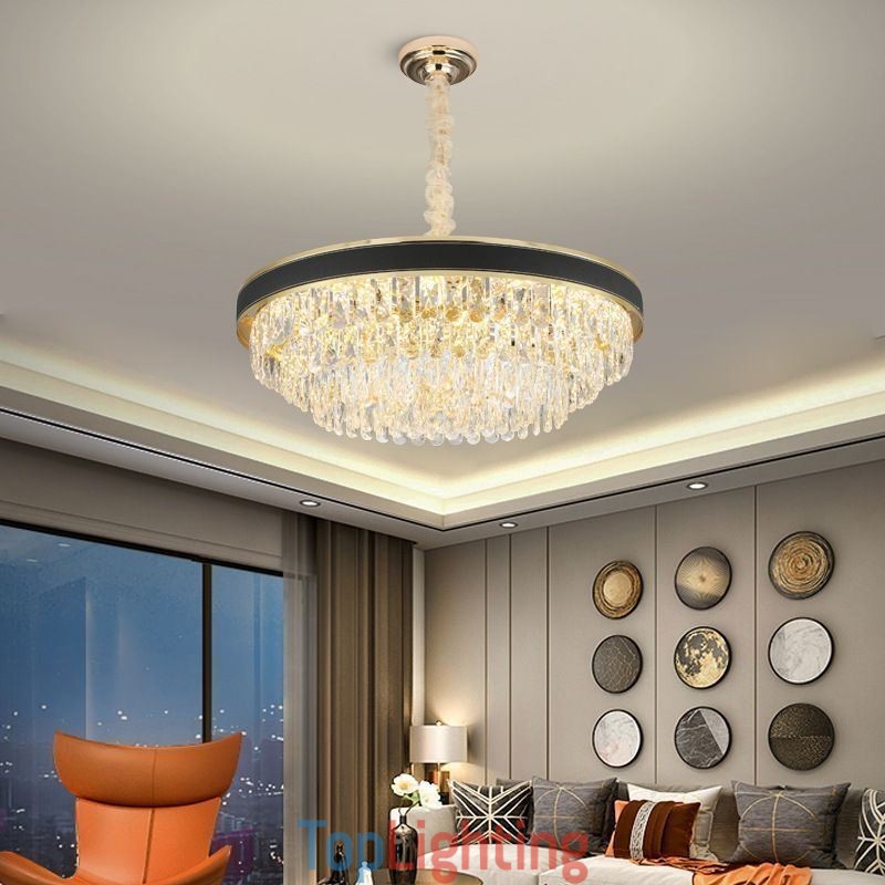 Modern Pendant Light Crystal Ceiling Light 9 12 16 Lights
